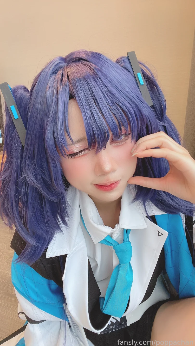 PoppaChan - Yuuka [70P-113MB] tg@simisebaisi 【丝足阁】014.webp